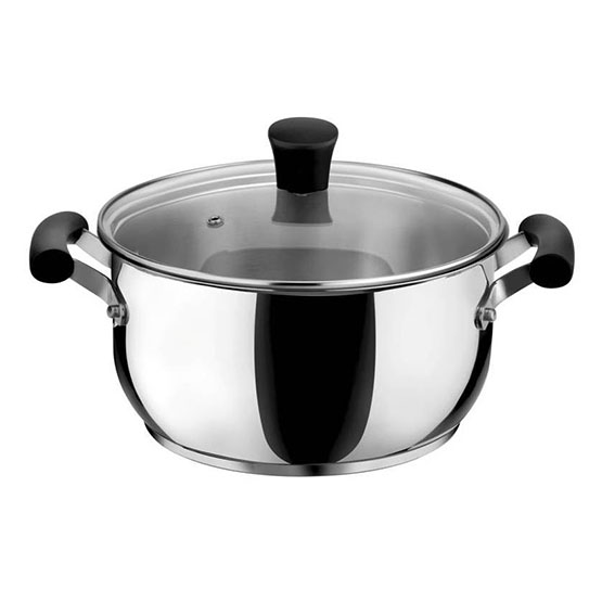 Opera Casseruola fonda a due maniglie Ø cm 20