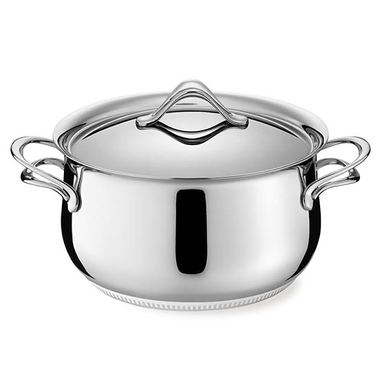 Melodia Lagofusion® Casseruola fonda 2 maniglie con coperchio Ø cm 16