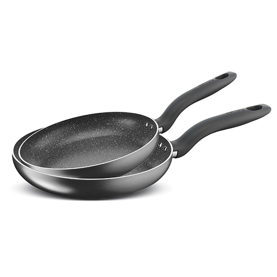 Ares Stone Set 2 padelle Ø cm 24/28