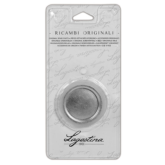 Ricambi Caffettiere Ricambi filtro e guarnizione caffettiera 2 pezzi, Tz. 6