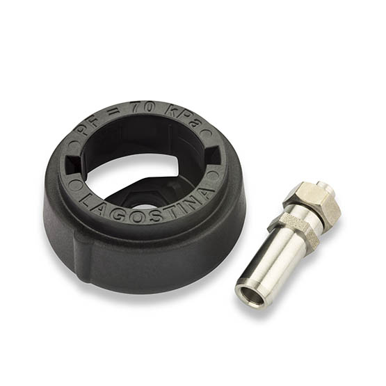 Ricambi Pentole A Pressione Tradizionali Parte superiore valvola di esercizio vitamin cromata a 2 pressioni 