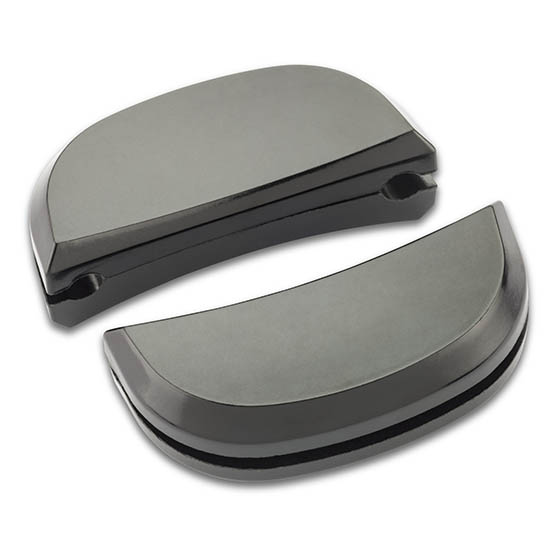 Ricambi Pentolame Coppia maniglie in plastica n.2 con vite  