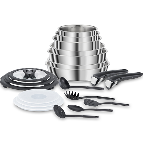 Ingenio Inox Batteria 20 pezzi